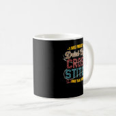 Cross Stitch Coffe Coffein Drink Kaffeetasse (VorderseiteRechts)