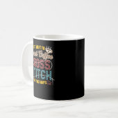 Cross Stitch Coffe Coffein Drink Kaffeetasse (Vorderseite Links)