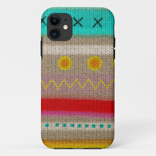 Cross-Stitch-iPhone-Hülle Case-Mate iPhone Hülle (Rückseite)