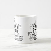 Cross Stitch Is My Love Language - X-Stitch Lover Kaffeetasse (Mittel)