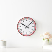 Cross-stitch Runde Wanduhr (Zuhause)