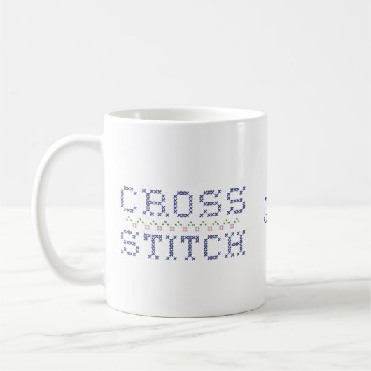 Cross-Stitch-Tasse Kaffeetasse (Links)