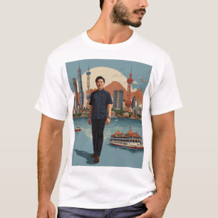 Cross-Strait Tapestry: Fortschritt, Erbe und Har T-Shirt
