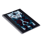 cross tattoo flower 10 notizblock (Rechte Seite)