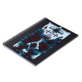 cross tattoo flower 10 notizblock (Linke Seite)