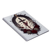 cross tattoo flower 14 notizblock (Rechte Seite)