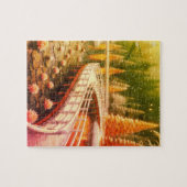 Cross the Bridge Over the Flowery Lilly Pad Pond Puzzle (Horizontal)