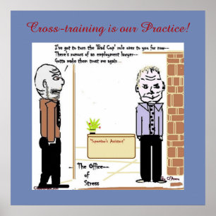 Cross Training auf dem Job! Poster