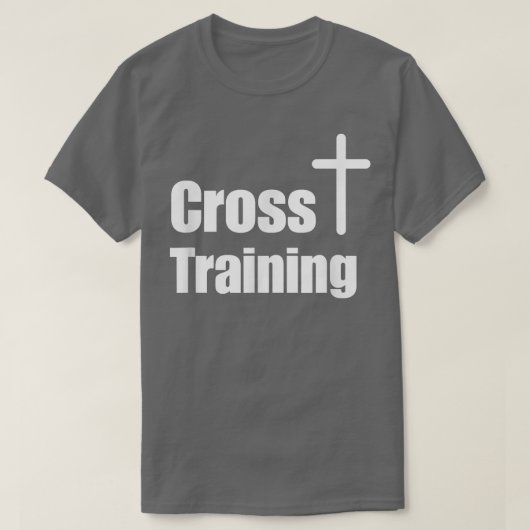 Cross Training Christian T-Shirt Faith Workout Mo (Design vorne)