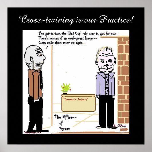 Cross Training on the Job! Poster (Vorne)
