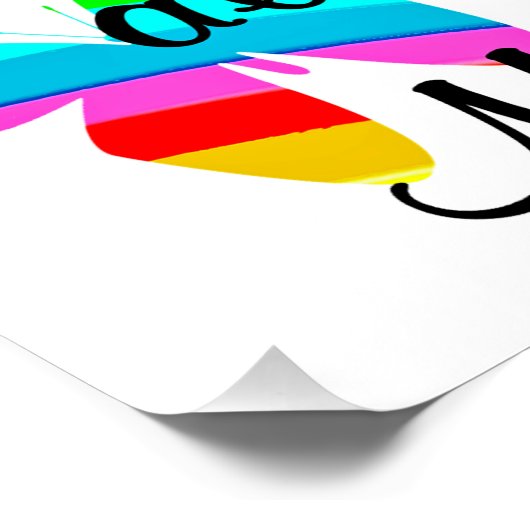 CROSS UND BUTTERFLY MATTHEW 22:37-DESIGN POSTER (Ecke)