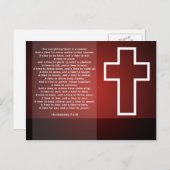 Cross & Verse Postkarte (Vorne/Hinten)