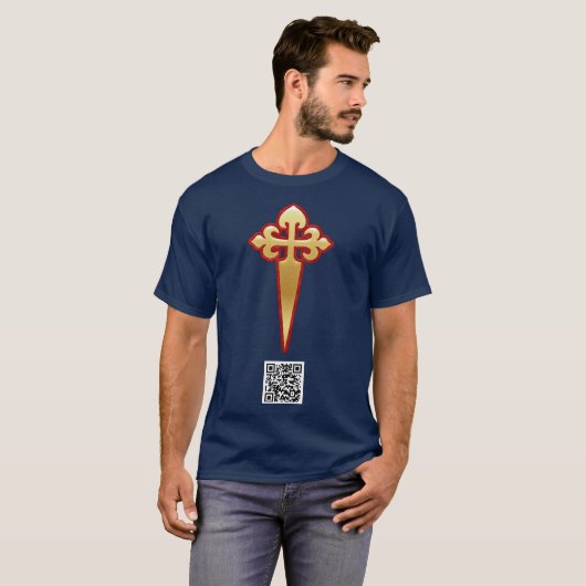 CROSS VON SAINT JAMES T-Shirt (Vorne ganz)