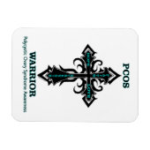 Cross/Warrior...PCOS Magnet (Horizontal)