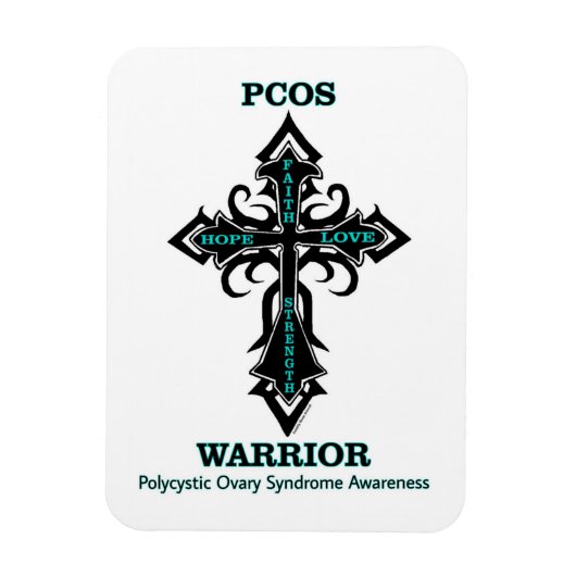 Cross/Warrior...PCOS Magnet (Vertikal)