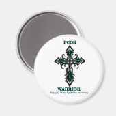 Cross/Warrior...PCOS Magnet (Vorderseite/Rückseite)