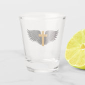 Cross Wing Schnapsglas (Rückseite)