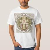 Cross Wings Monogramm T-Shirt (Vorderseite)