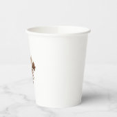 Cross with Doves - Christian Faith Inspirational D Pappbecher (Links)