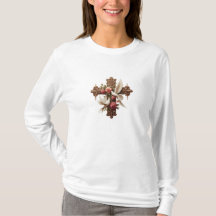 Cross with Doves - Christian Faith Inspirational D