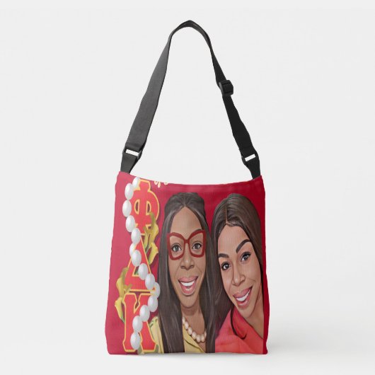 Crossbag 2 tragetaschen mit langen trägern (Vorderseite)