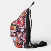 Crossbody Bag – Fragmented Pulse (Rechts)