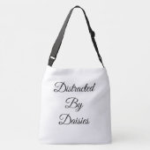 Crossbody Daisy Tote Bag Tragetaschen Mit Langen Trägern (Rückseite)