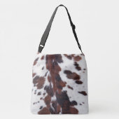 Crossbody Tote Bag - Cowhide Tragetaschen Mit Langen Trägern (Rückseite)
