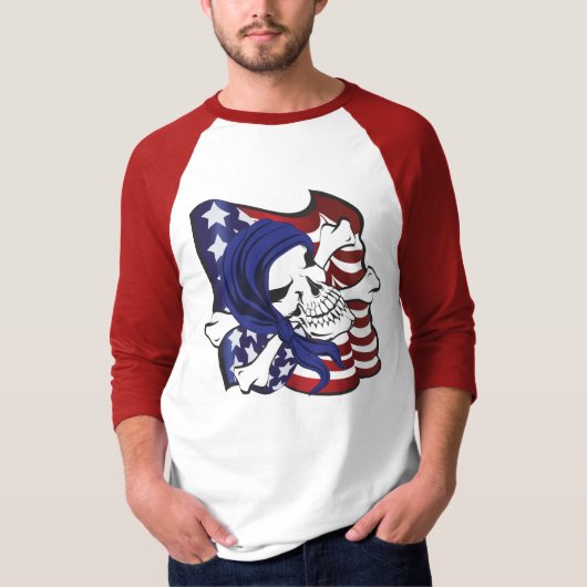 Crossbones USA T-Shirt (Vorderseite)
