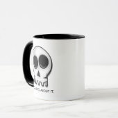 CROSSBREED: Keine Knochen darüber Tasse (Vorderseite Links)