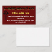 crossdempowerment.com Visitenkarte (Vorne/Hinten)