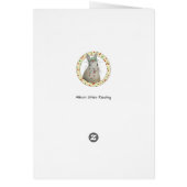 Crossed Angels Weihnachtsgrüße Karte (Hinten)