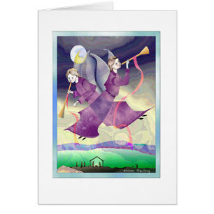 Crossed Angels Weihnachtsgrüße Karte