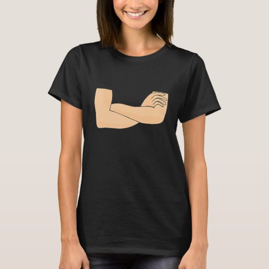 Crossed Arms Self confident Appearance Expressio T-Shirt (Vorderseite)