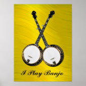 CROSSED BANJOS-POSTER POSTER (Vorne)