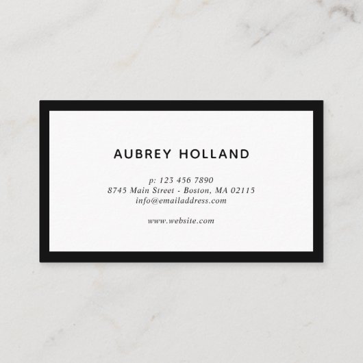 Crossed Bobby Buttone Niedlich Black Pink Hair Sty Visitenkarte (Rückseite)