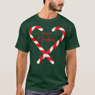 Crossed Candy Canes T-Shirt