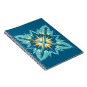 Crossed Fantasy Arrows with Glowing Energy – Dynam Notizblock (Rechte Seite)