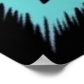 Crossed Fantasy Arrows with Glowing Energy – Dynam Poster (Ecke)