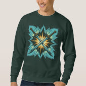 Crossed Fantasy Arrows with Glowing Energy – Dynam Sweatshirt (Vorderseite)