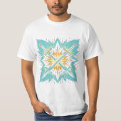 Crossed Fantasy Arrows with Glowing Energy – Dynam T-Shirt (Vorderseite)