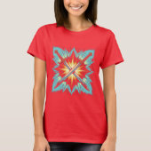 Crossed Fantasy Arrows with Glowing Energy – Dynam T-Shirt (Vorderseite)