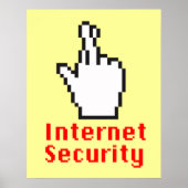 Crossed Fingers Cursor Poster (Vorne)