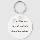 Crossed Lacrosse Sticks Ball Passport Spiel Schlüsselanhänger (Rückseite)