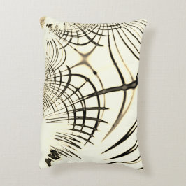 Crossed-nut-braune oder khaki gebogene Spuren in B Dekokissen