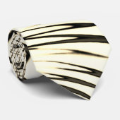 Crossed-nut-braune oder khaki gebogene Spuren in B Krawatte (Gerollt)