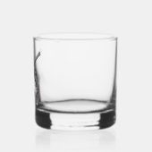 Crossed Pistole Monogram Whiskyglas (Links)