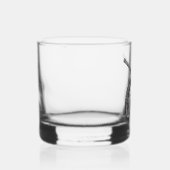 Crossed Pistole Monogram Whiskyglas (Rechts)