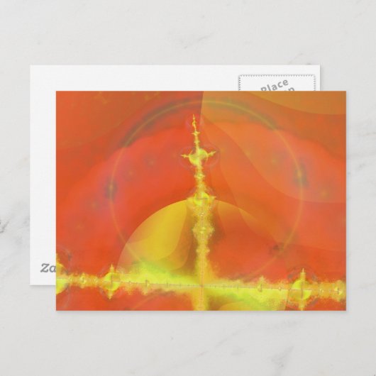 Crossed Postcard Postkarte (Vorne/Hinten)