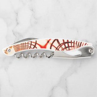 Crossed red red brawn gekrümmte Spuren, Alterseffe Kellnermesser